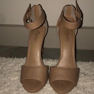 Tan heels